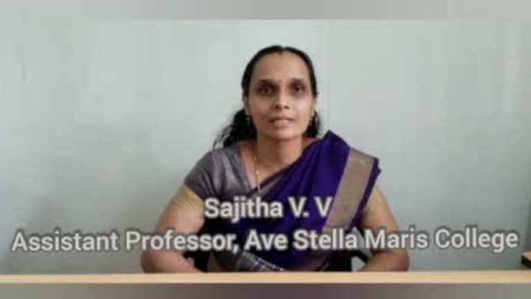 Assistant Professor, Ave Stella Maris College