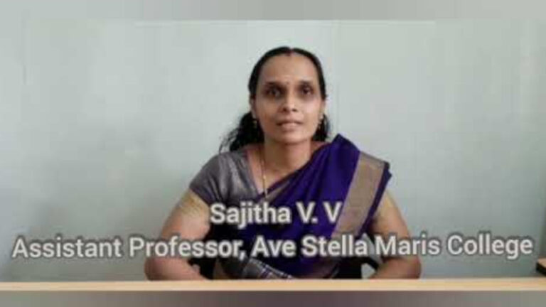 Assistant Professor, Ave Stella Maris College
