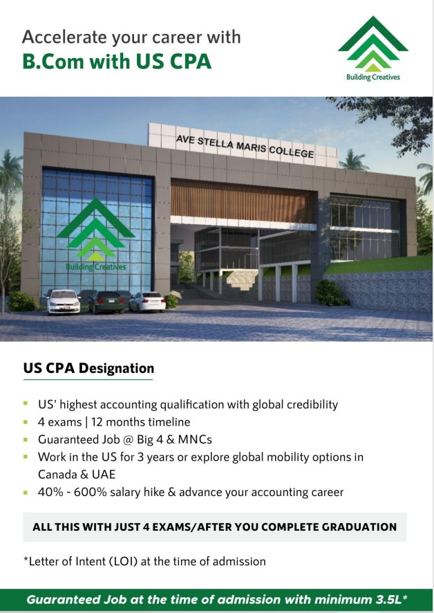 US CPA With B .Com Brochure